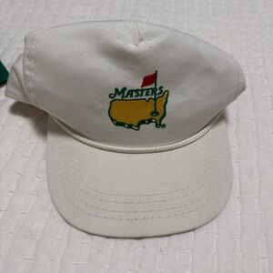 White Masters Golf Cap